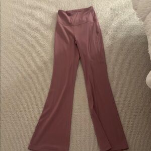 lululemon athletica Pink Boot Cut Flare Pants